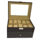 Шкатулка  для часов на 20 шт (28х20х16 см)