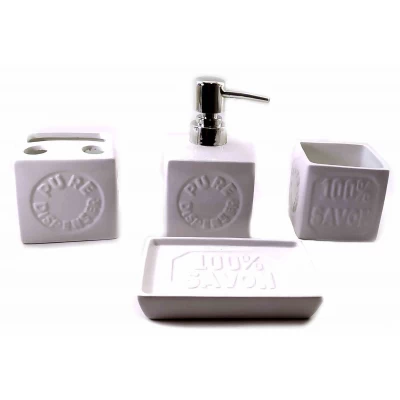 Набор для ванной керамический (23х18х8 см) Набор для ванной керамический (23х18х8 см)