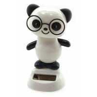 Панда танцующая на солнечной батарее (Flip Flap) (10,5х6х6 см)