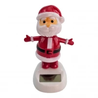Дед мороз  танцующий на солнечной батарее (Flip Flap) (11 × 7 × 6 см)