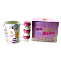 Чашка керамическая Пирожное & Мороженое (12х14х8,5см)(350 мл.)