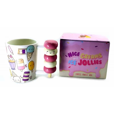 Чашка керамическая Пирожное & Мороженое (12х14х8,5см)(350 мл.) Чашка керамическая Пирожное & Мороженое (12х14х8,5см)(350 мл.)