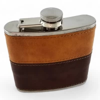 Фляга из нерж.стали (170 мл.)(11х9,5х2 см)