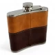 Фляга из нерж.стали (170 мл.)(11х9,5х2 см)