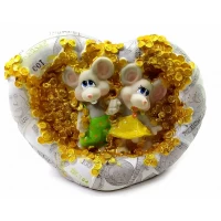 Мышки копилка (11х15х7 см)