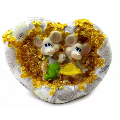 Мышки копилка (11х15х7 см)