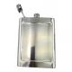 Фляга из нержавеющей стали  (220 мл.)(13,5х9,5х2,5 см)