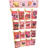 Валентинки (набор 160 штук)(открытка 7х9 см)