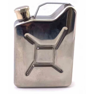Фляга из нержавеющей стали Канистра (130 мл.)(9,8х7х2,8 см)