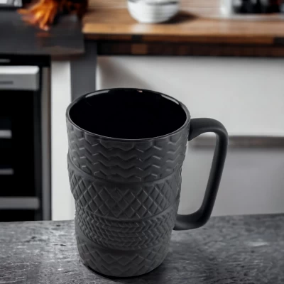 Чашка керамическая Шины (12,5х12х8 см) Чашка керамическая Шины (12,5х12х8 см)