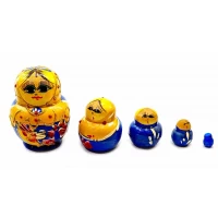 Матрешка (5в1)(9х7х7 см)