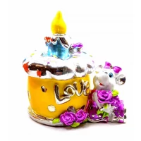 Шкатулка Мышка (11х10х6 см)B