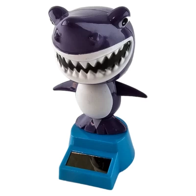 Игрушка на солнечной батарее Веселая Акула фиолетовая (Flip Flap) (10,5х6х6 см)