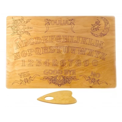 Спиритическая доска OUIJA светлая на английском языке (44,5×29×0,8см) Спиритическая доска OUIJA светлая на английском языке (44,5×29×0,8см)