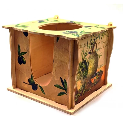 Салфетница Оливки (16х15х13см.) Салфетница Оливки (16х15х13см.)