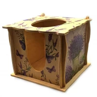 Салфетница Лаванда (16х15х13см.)