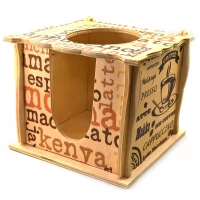 Салфетница Coffee (16х15х13см.)