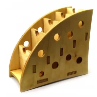 Органайзер для пультов и телефонов покрыт маслом с воском (20,5х18х10 см)