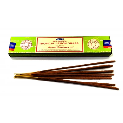 Tropical Lemongrass (Тропическая лимонная трава)(15 гр.)(Satya) масала благовоние
