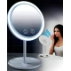Зеркало настольное с LED подсветкой  и вентилятором (35х20х17 см)