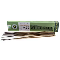 Golden Nag White Sage (Белый Шалфей)(Vijayshree)(15 гр.) масала благовоние Golden Nag White Sage (Белый Шалфей)(Vijayshree)(15 гр.) масала благовоние
