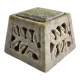 Подсвечник- подставка для благовоний из мыльного камня (5,6х5,6х4 см) Подсвечник- подставка для благовоний из мыльного камня (5,6х5,6х4 см)