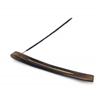 Подставка под благовония из мангового дерева ( 25.5х 2.5х 1.3 см)