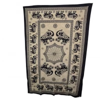 Покрывало хлопковое Слоны  (200 х140 см)