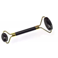 Массажер для лица обсидиановый двусторонний (14,5х6х2 см)