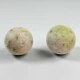 Шары массажные из белого нефрита в футляре (d-5 см)