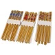 Палочки для еды бамбуковые (10 пар) (24,5х9х1,5 см)