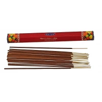 Orange Lemon Lime (Апельсин, Лимон, Лайм) (Satya) пыльцовые благовония шестигранник