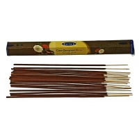 Coco Cinnamon Clove (Кокос, Корица, Гвоздика) (Satya) пыльцовые благовония шестигранник