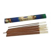 Coconut (Кокос) (Satya) пыльцовые благовония шестигранник