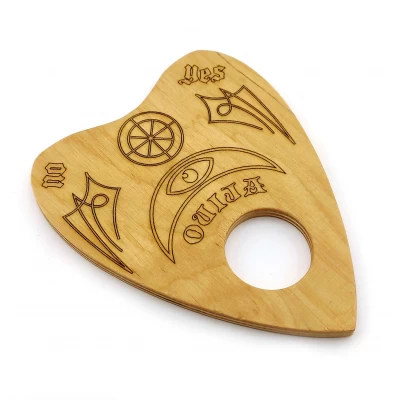 Спиритическая указка для спиритической доски OUIJA, светлая (14×11,5×0,8см) Спиритическая указка для спиритической доски OUIJA, светлая (14×11,5×0,8см)
