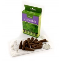 Cannabis Premium Incense Cones (Канабис)(Tulasi) Конусы