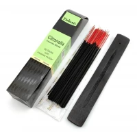 Citronella 40 Stiks with Incense Holder (Благовония  40 штук  с деревянной подставкой)(Tulasi)