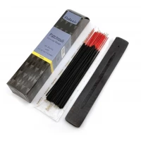 Patchouli 40 Stiks with Incense Holder (Благовония  40 штук  с деревянной подставкой)(Tulasi)