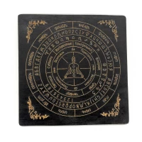 Таблица для работы с маятником Классическая темная (18х18х0,4 см)