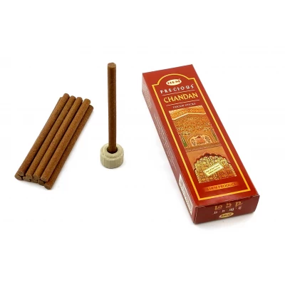 Precious Chandan Dhoop (Драгоценный Сандал) безосновное благовоние 25 г.