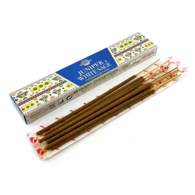 Juniper White Sage Masala 15 Gms(Можевельник и Белый шалфей)(Hem)(Пыльцовое благовоние)