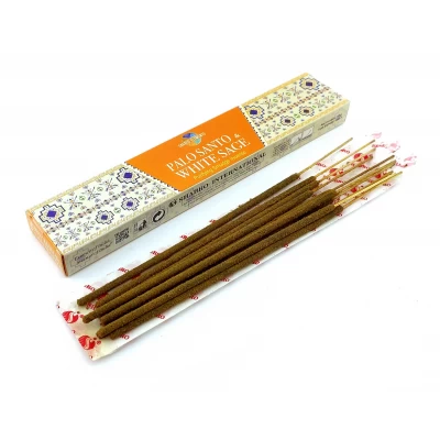 Palo Santo White Sage Masala 15 Gms(Пало Санто и Белый Шалфей)(Hem)(Пыльцовое благовоние)