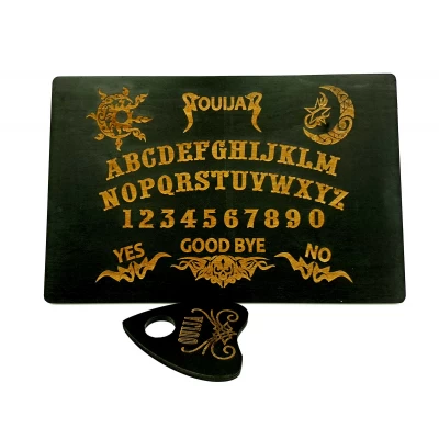 Спиритическая доска OUIJA темная на английском языке (44,5×29×0,8см)