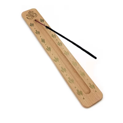 Подставка под благовония Натуральное дерево, с рисунком (260х40х7 мм), массив дерева. Подставка под благовония Натуральное дерево, с рисунком (260х40х7 мм), массив дерева.