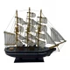 Модель парусника на подставке ( 40х34х6,5 см)