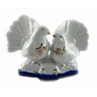 Голуби пара керамические  (120 х 60х80 мм)