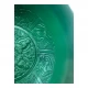 УЦЕНКА Чаша поющая зеленая (d-15.3 см h-7,2 см)