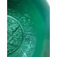 УЦЕНКА Чаша поющая зеленая (d-15.3 см h-7,2 см)