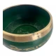 УЦЕНКА Чаша поющая бронзовая Будда зеленая ( d-13.8 см h-6.5 см) УЦЕНКА Чаша поющая бронзовая Будда зеленая ( d-13.8 см h-6.5 см)