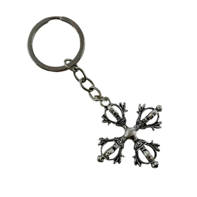 Брелок  Крестовая Ваджра (40х40х17 мм)